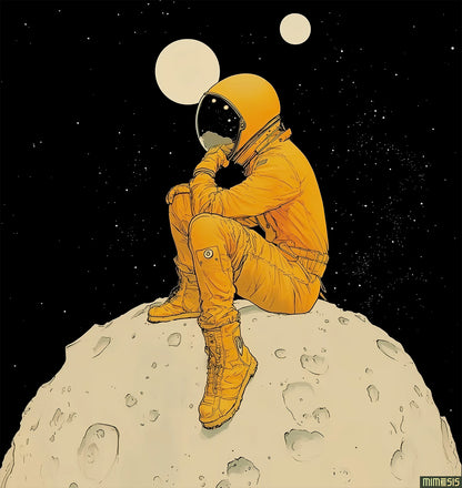 The Astronaut - T-shirt UNISEX